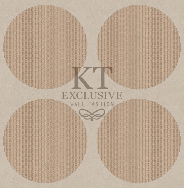 KT Exclusive BA0104 Baile - zamszowa tapeta w koła