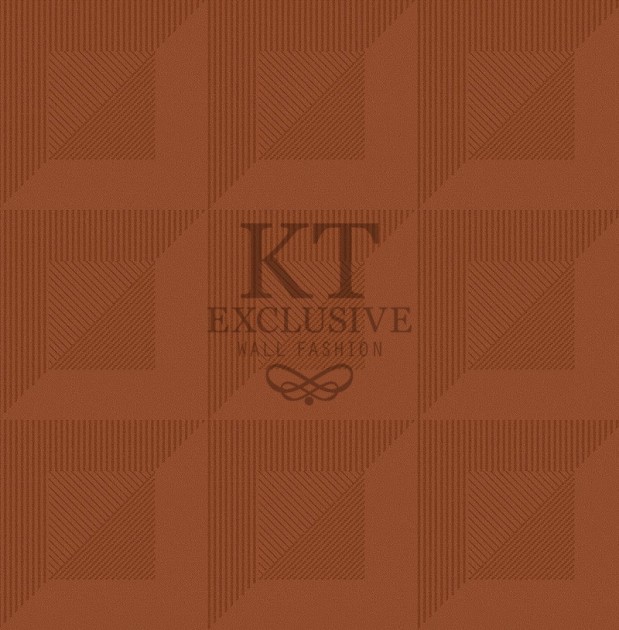 KT Exclusive ME0131 Meala - tapeta z aksamitu w geometryczny wzór