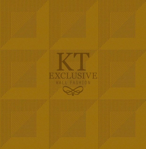 KT Exclusive ME0151 Meala - tapeta z aksamitu w geometryczny wzór