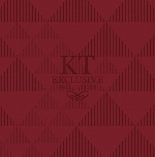 KT Exclusive ME0233 Meala - tapeta z aksamitu w geometryczny wzór