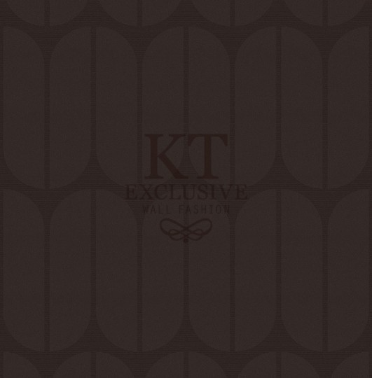 KT Exclusive ME0341 Meala - tapeta z aksamitu w geometryczny wzór