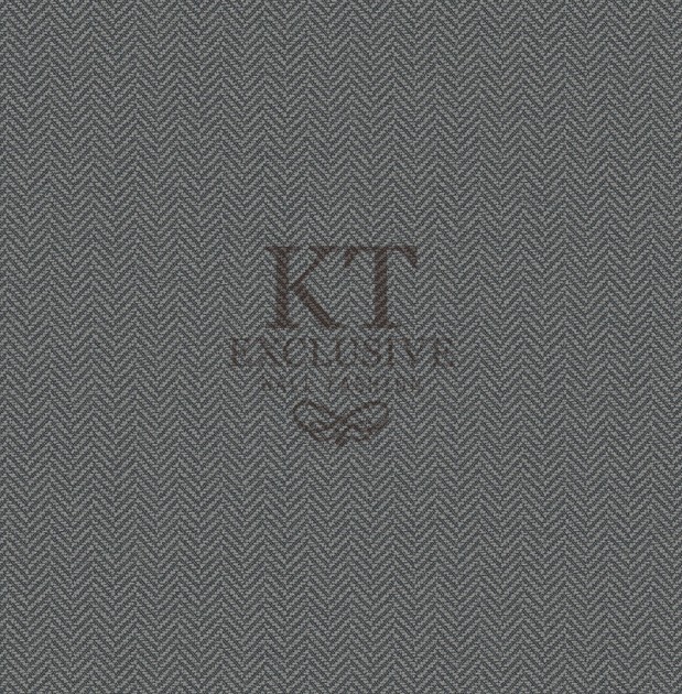 KT Exclusive KT40405 Sauvage 2 - tapeta imitująca tkaninę w jodełkę