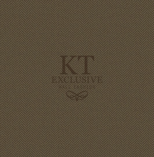 KT Exclusive KT40406 Sauvage 2 - tapeta imitująca tkaninę w jodełkę