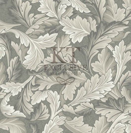 KT Exclusive KT30208 British Heritage III - tapeta w stylizowane liście