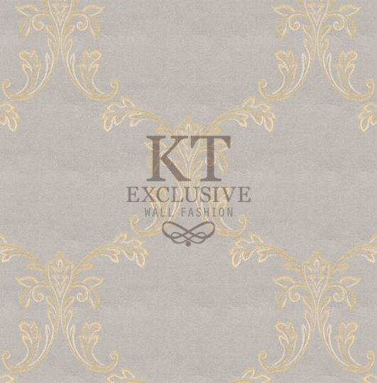 KT Exclusive AD0909 Adoro - tapeta tekstylna w roślinne ornamenty