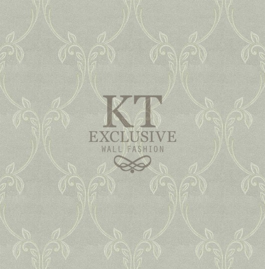 KT Exclusive AD1008 Adoro - tapeta tekstylna w roślinne ornamenty