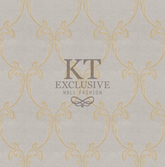 KT Exclusive AD1009 Adoro - tapeta tekstylna w roślinne ornamenty