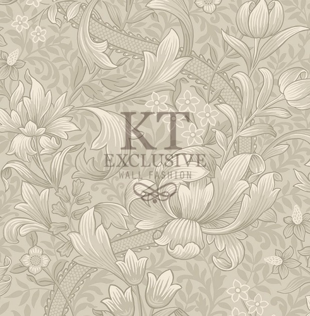 KT Exclusive KT30403 British Heritage II - tapeta w stylizowane rośliny