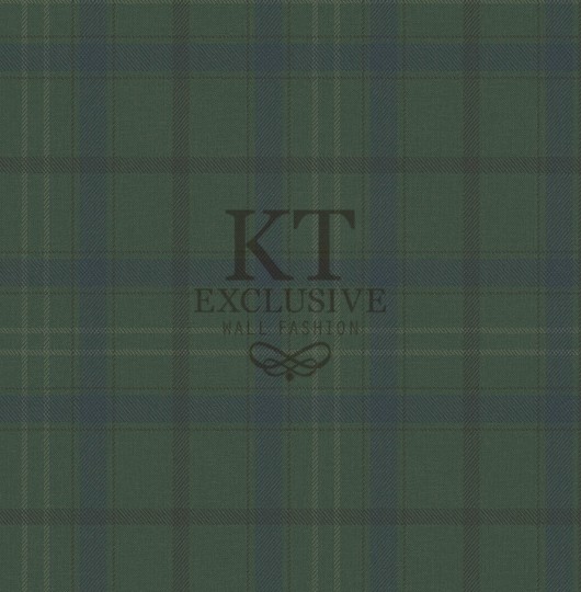 KT Exclusive KT10204 Sauvage - tapeta w szkocką kratkę