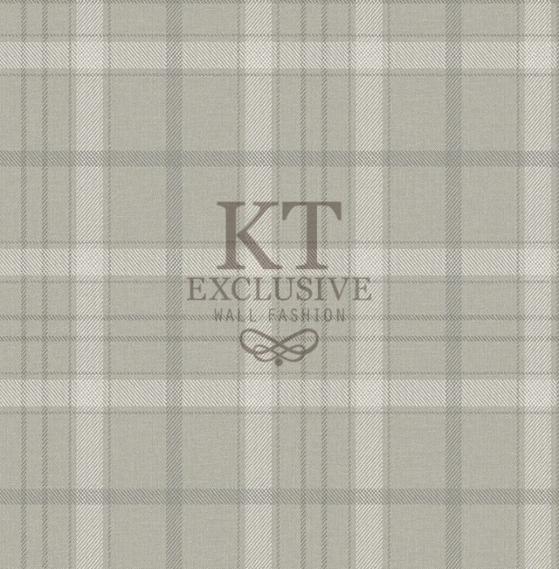 KT Exclusive KT10208 Sauvage - tapeta w szkocką kratkę