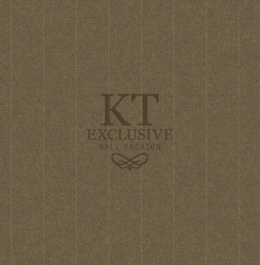 KT Exclusive KT10306 Sauvage - tapeta w paski i jodełkę
