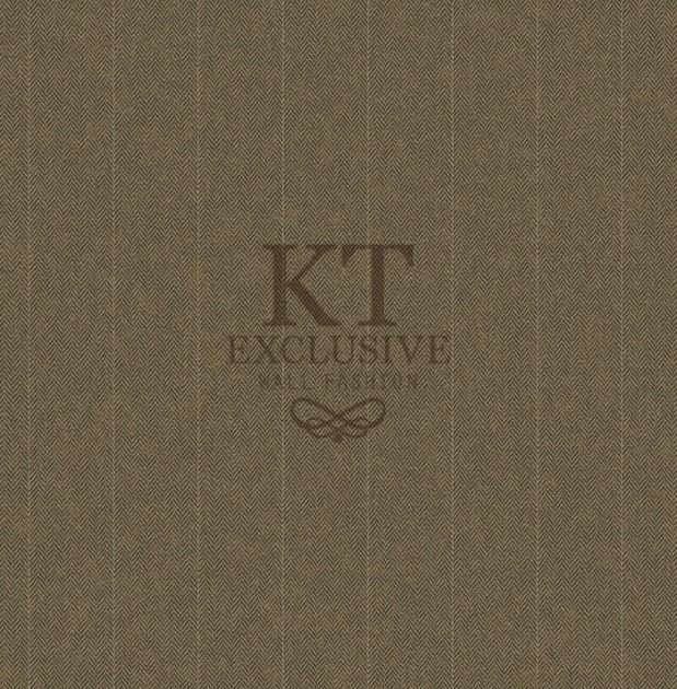KT Exclusive KT10306 Sauvage - tapeta w paski i jodełkę