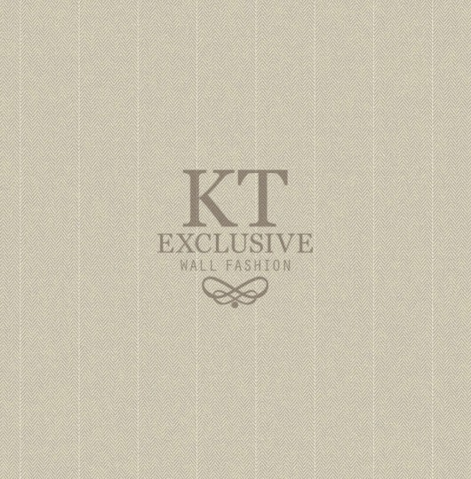 KT Exclusive KT10307 Sauvage - tapeta w paski i jodełkę