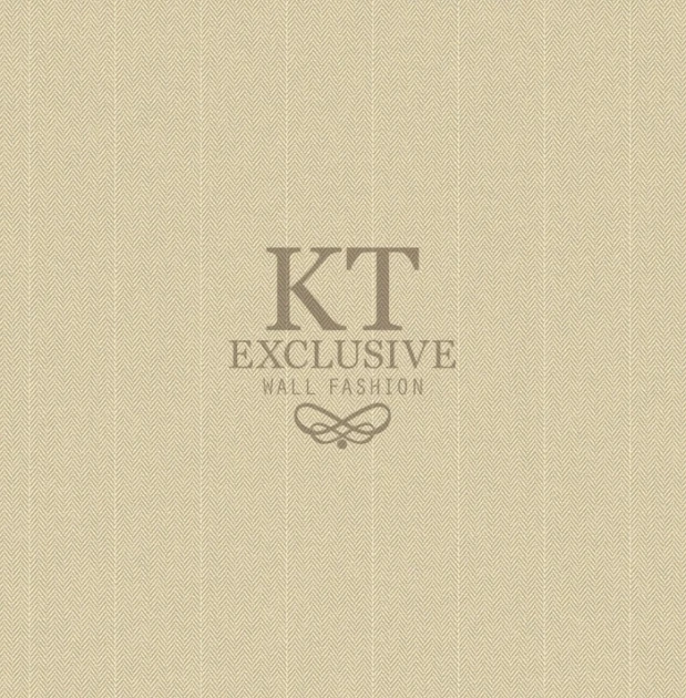 KT Exclusive KT10327 Sauvage - tapeta w paski i jodełkę