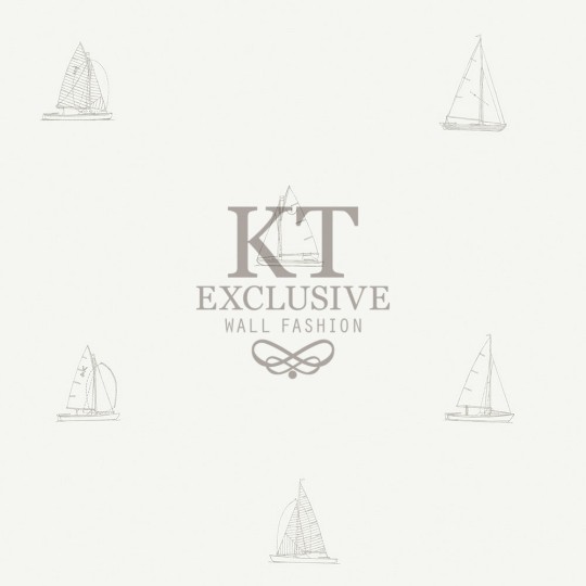 KT Exclusive 72044 Joy - tapeta dla dzieci w statki