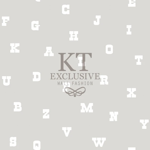 KT Exclusive 72103 Joy - tapeta dla dzieci w literki