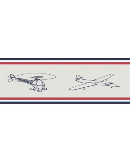 KT Exclusive 72136 Joy - border dla dzieci w samoloty