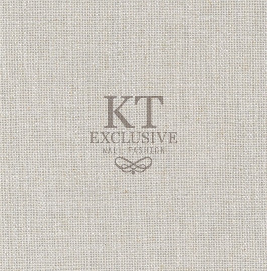 KT Exclusive NAT1371 Naturals - tapeta z lnu o wyglądzie tkaniny