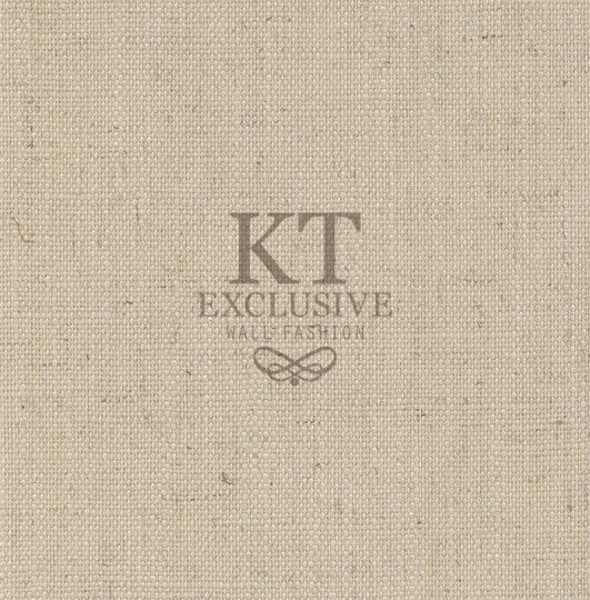 KT Exclusive NAT1373 Naturals - tapeta z lnu o wyglądzie tkaniny