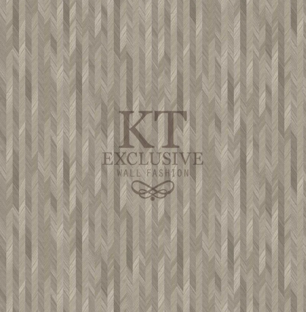 KT Exclusive ET204 Etre - tapeta z okleiny drewnianej w jodełkę