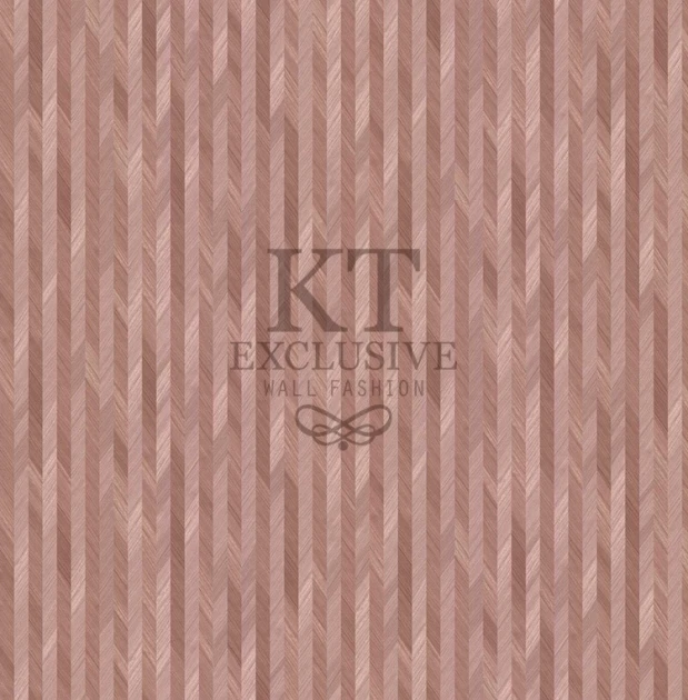 KT Exclusive ET210 Etre - tapeta z okleiny drewnianej w jodełkę