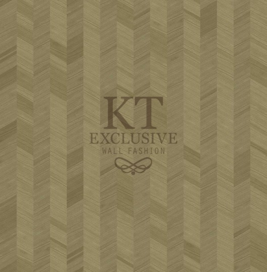KT Exclusive ET507 Etre - tapeta z okleiny drewnianej w jodełkę