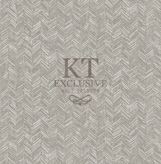 KT Exclusive EF1603 Euphorie - tapeta w jodełkę z metalicznymi akcentami