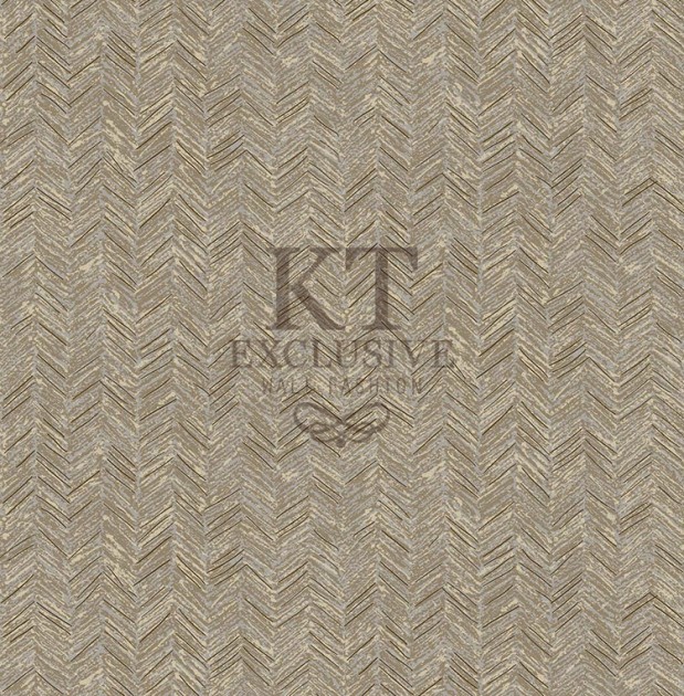 KT Exclusive EF1604 Euphorie - tapeta w jodełkę z metalicznymi akcentami