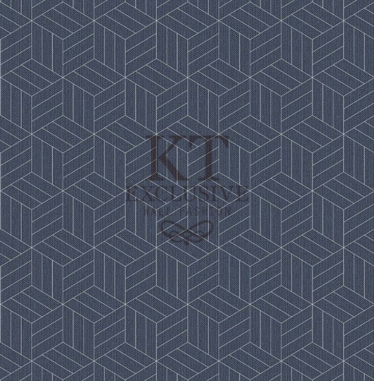 KT Exclusive EF1101 Euphorie - tapeta geometryczna trójwymiarowa z metalicznymi akcentami