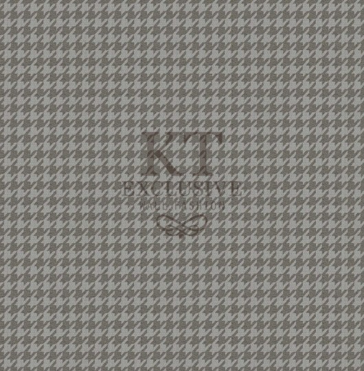 KT Exclusive KT9779-7508 Chance - tapeta tekstylna w pepitkę