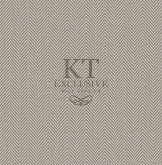 KT Exclusive KT9786-7504 Chance - tapeta tekstylna w jodełkę