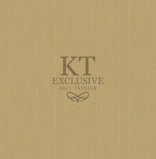 KT Exclusive KT9786-7506 Chance - tapeta tekstylna w jodełkę