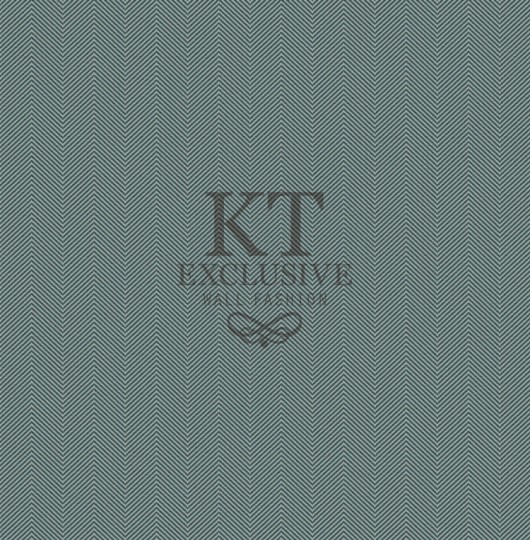 KT Exclusive KT9786-7613 Chance - tapeta tekstylna w jodełkę
