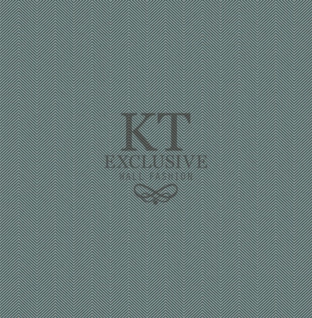 KT Exclusive KT9786-7613 Chance - tapeta tekstylna w jodełkę