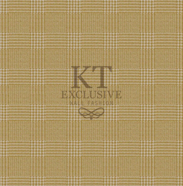 KT Exclusive KT9787-7506 Chance - tapeta tekstylna w kratkę