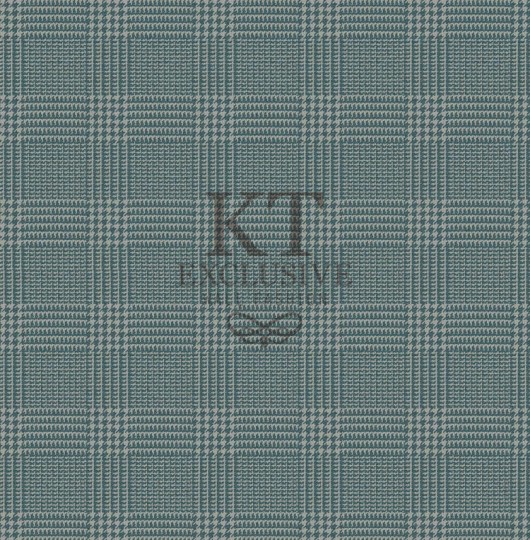 KT Exclusive KT9787-7613 Chance - tapeta tekstylna w kratkę