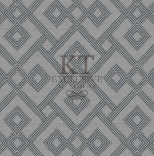 KT Exclusive KT9850-7611 Chance - tapeta tekstylna w geometryczny wzór