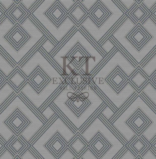 KT Exclusive KT9850-7611 Chance - tapeta tekstylna w geometryczny wzór