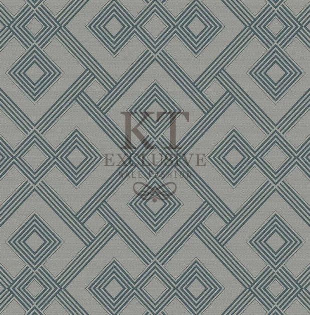 KT Exclusive KT9850-7613 Chance - tapeta tekstylna w geometryczny wzór