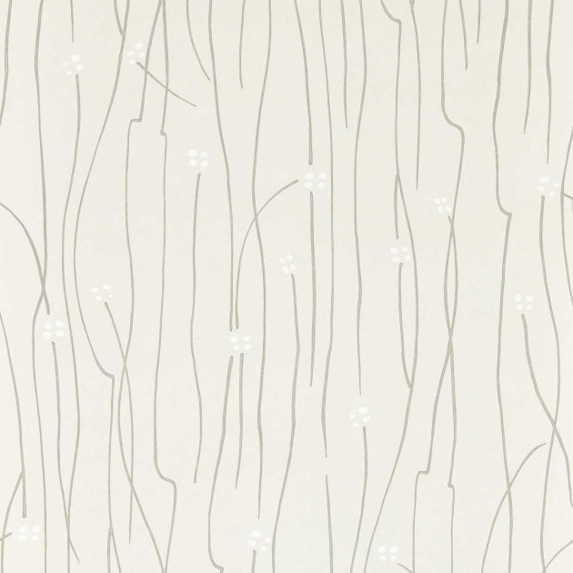 Harlequin 113216 Kasuri Eizou Silver - tapeta w organiczne linie
