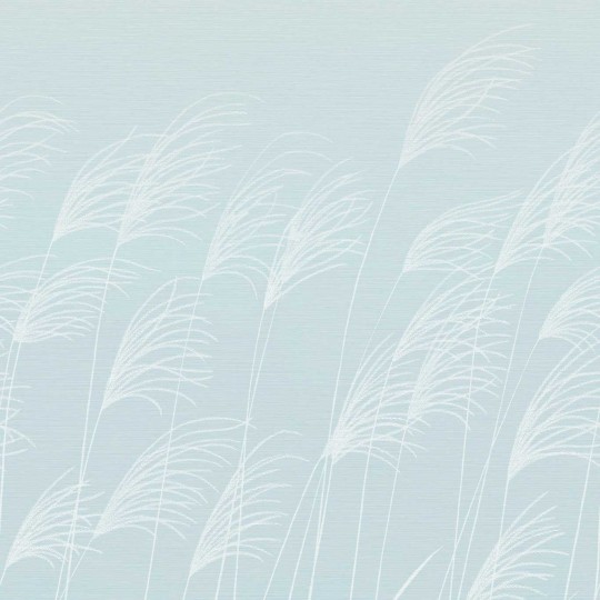 Harlequin 113232 Kasuri Miscanthus Sky - mural w źdźbła na tle ombre
