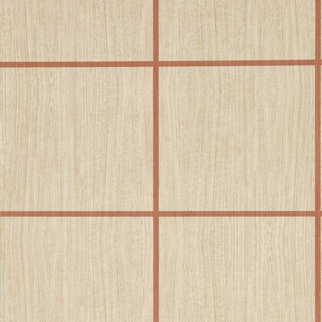Harlequin 113200 Kasuri Wood Blocks Oak - tapeta w drewniane panele