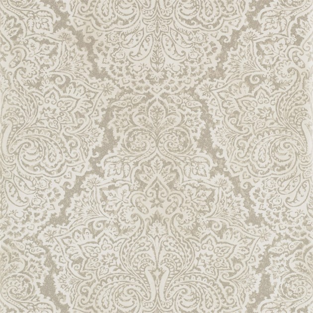Harlequin 110640 Purity Aurelia White Gold - tapeta z motywem paisley