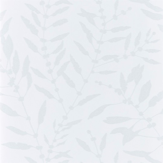 Harlequin 111660 Purity Chaconia Shimmer Pearl - tapeta w liście morskie