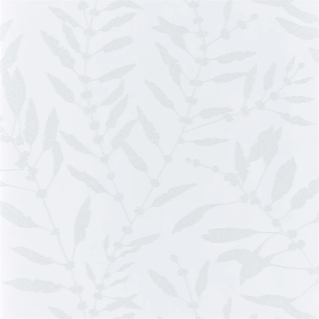 Harlequin 111660 Purity Chaconia Shimmer Pearl - tapeta w liście morskie