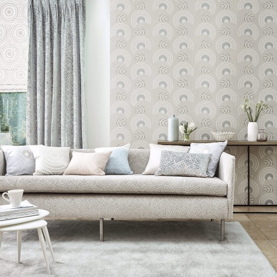 Harlequin 111910 Purity Louella Seaglass - tapeta w stylizowane kwiaty