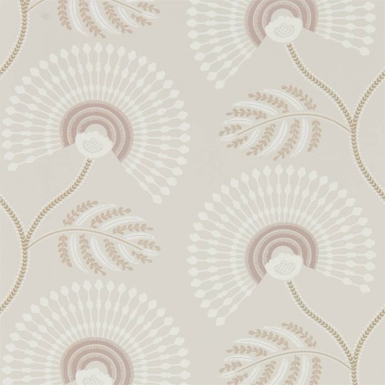 Harlequin 111911 Purity Louella Rose Quartz - tapeta w stylizowane kwiaty