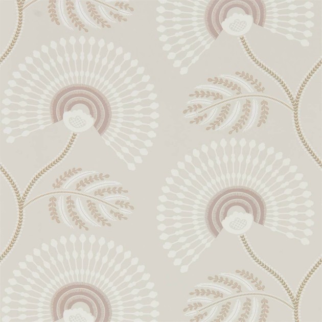 Harlequin 111911 Purity Louella Rose Quartz - tapeta w stylizowane kwiaty