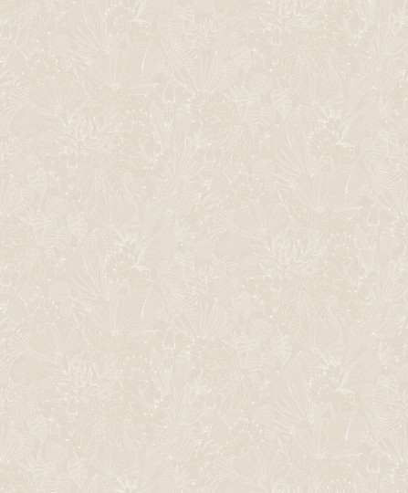Khroma ROM101 Romance Bellis Angora - tapeta ryciny botaniczne