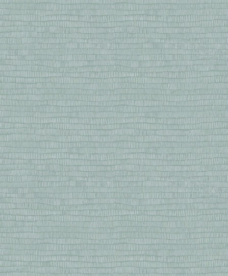 Khroma ROM403 Romance Lusus Teal - tapeta imitująca naturalną plecionkę